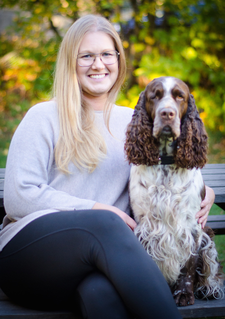 Cecilia Strömberg och Diesel - porträtt