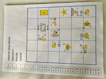 Banritningen för den andra banan