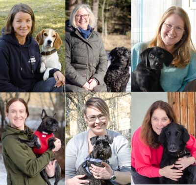 Glada Jyckar-gänget; Kicki Fellstenius, Monica Franzén-Sjödin, Cecilia Strömberg, Camilla Kandare, Mari Ringkvist och Louise Guthe